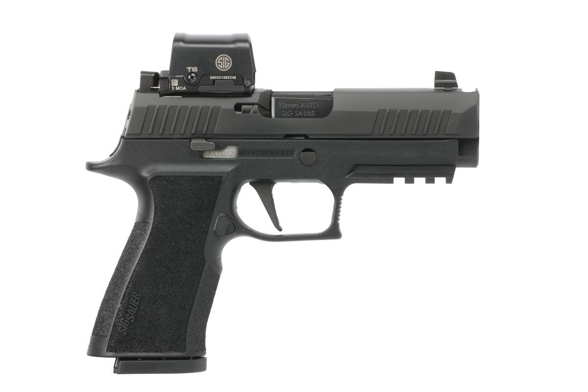 Sig Sauer P320 XTEN Carry Comp 10mm 3.8" Barrel 15-Rounds w/ Romeo2