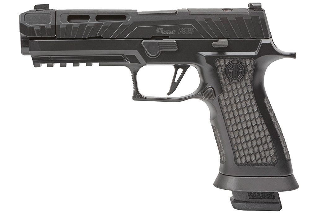 Sig Sauer P320 Spectre COMP Blackout 9mm 4.6" Barrel 21-Rounds 2 Mags XRAY3 DAY/NIGHT Sights - Image 2