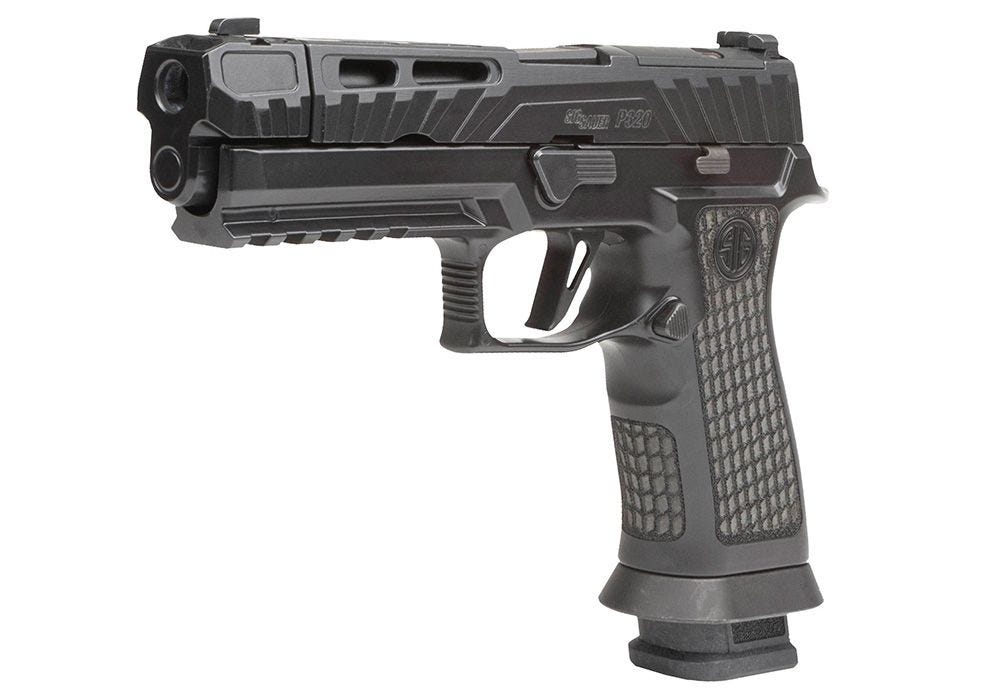 Sig Sauer P320 Spectre COMP Blackout 9mm 4.6" Barrel 21-Rounds 2 Mags XRAY3 DAY/NIGHT Sights - Image 4