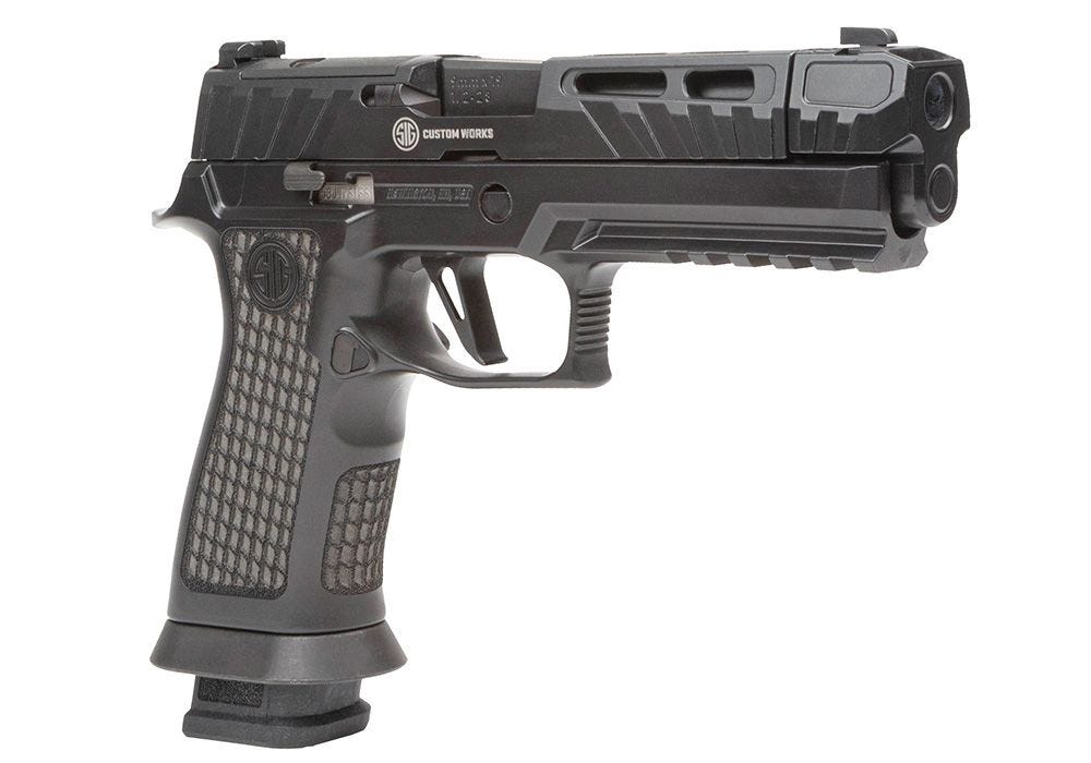 Sig Sauer P320 Spectre COMP Blackout 9mm 4.6" Barrel 21-Rounds 2 Mags XRAY3 DAY/NIGHT Sights - Image 3