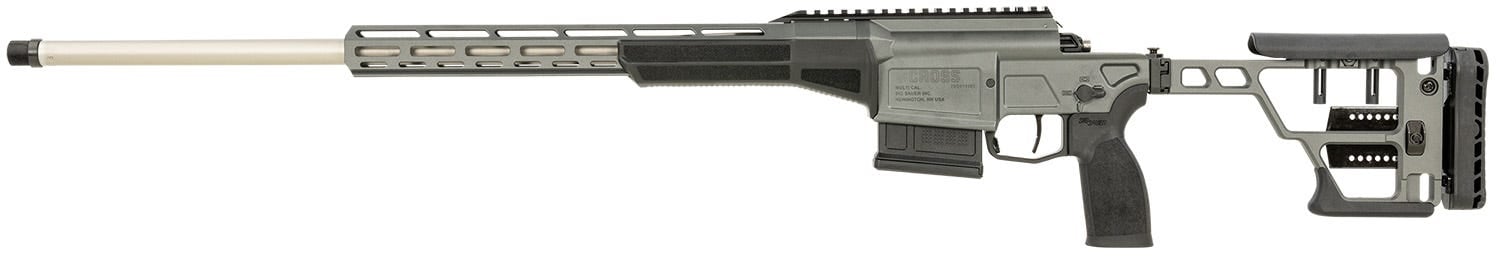 Sig Sauer Cross PRS Concrete Gray 6.5 Creedmoor 24" Barrel 5-Rounds - Image 2