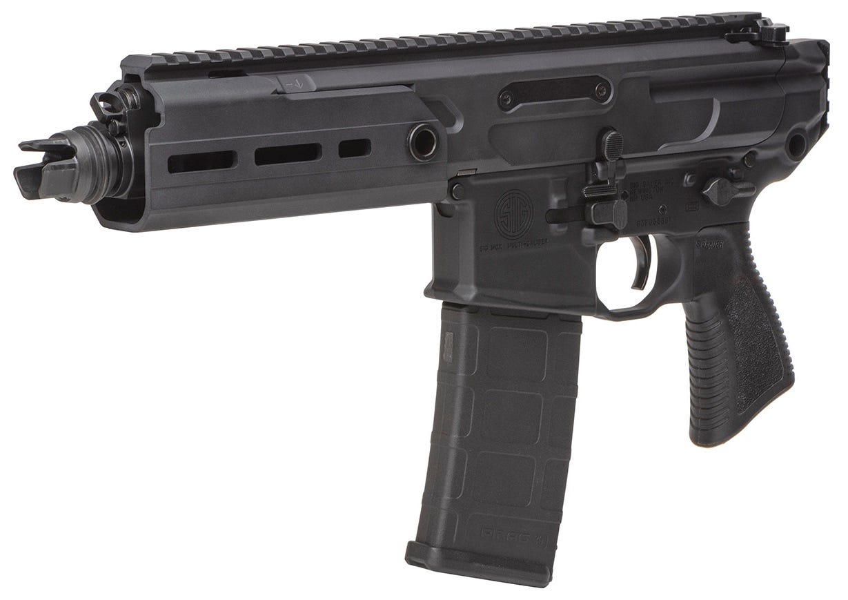Sig Sauer MCX Rattler Pistol 5.56 NATO 5.5" Barrel 30-Rounds No Brace - Image 4