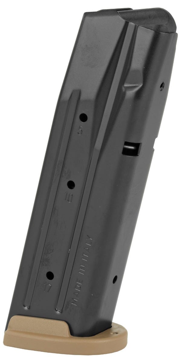 Sig Sauer OEM Magazine Coyote Brown 9mm 17-Rounds for M17 / P250 / P320 - Image 2