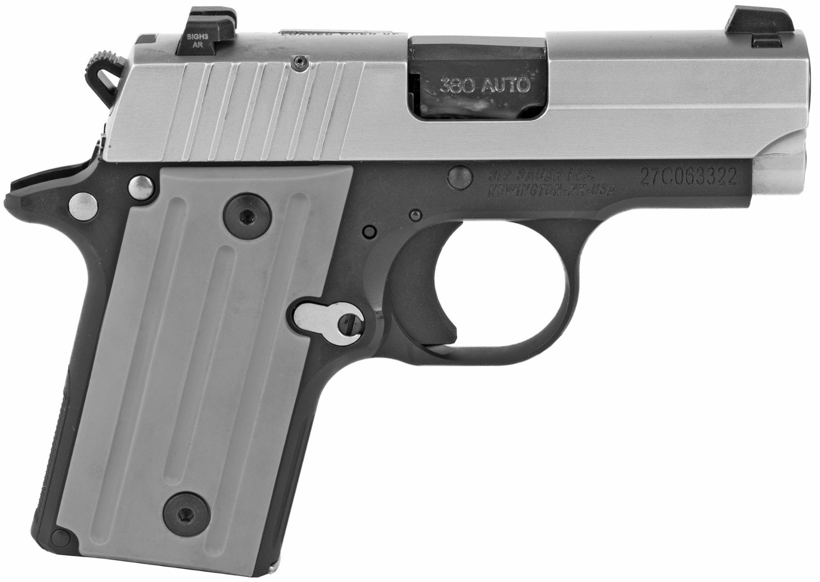 Sig Sauer P238 Stainless .380 ACP 2.7" Barrel 6-Rounds