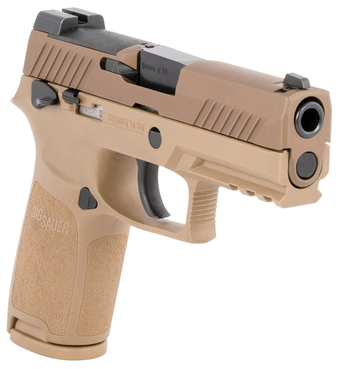 Sig Sauer P320 M18 Coyote Tan 9mm 3.9" Barrel 10-Round - Image 3