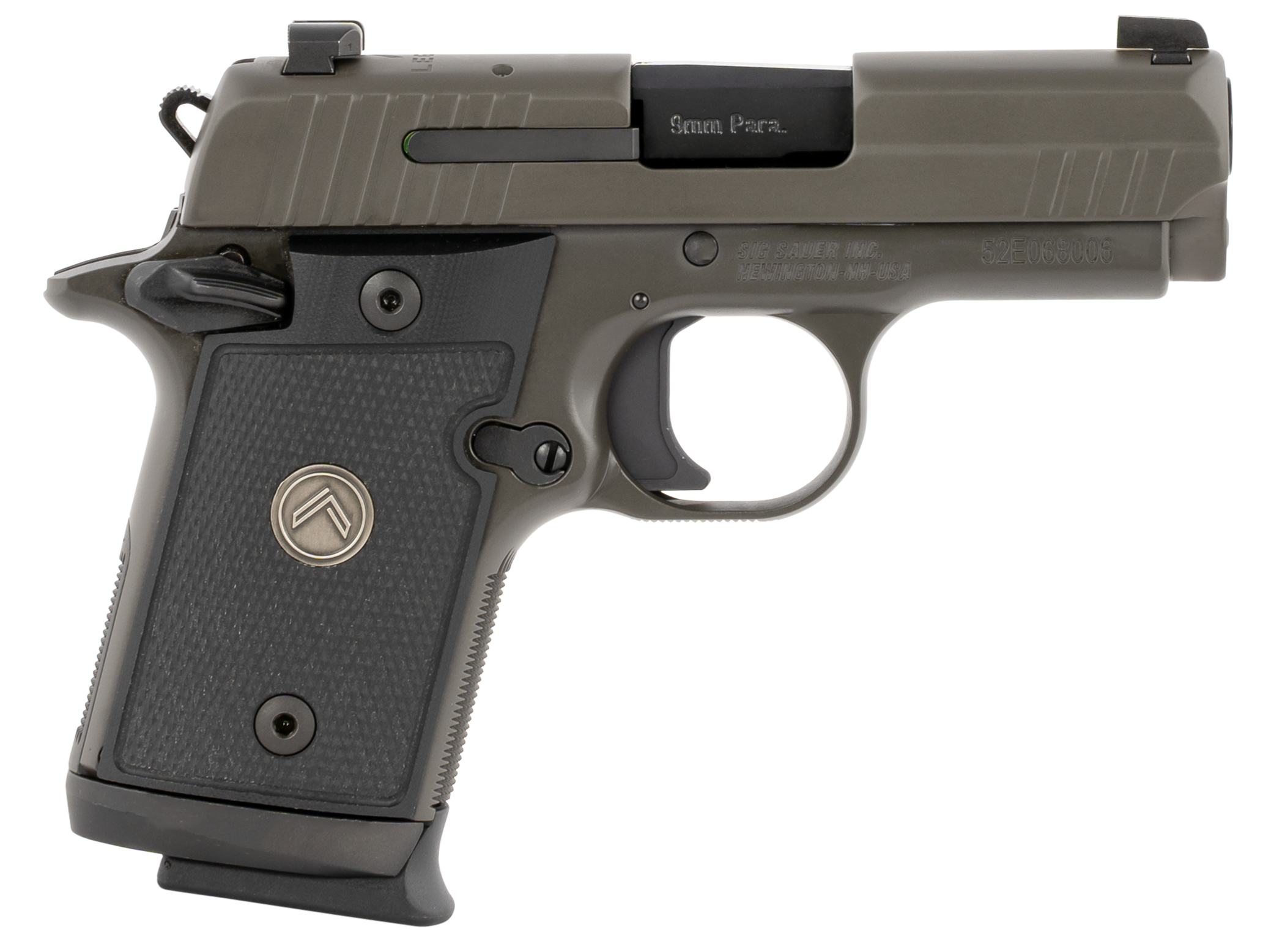 Sig Sauer P938 Legion Grey 9mm 3" Barrel 7-Rounds