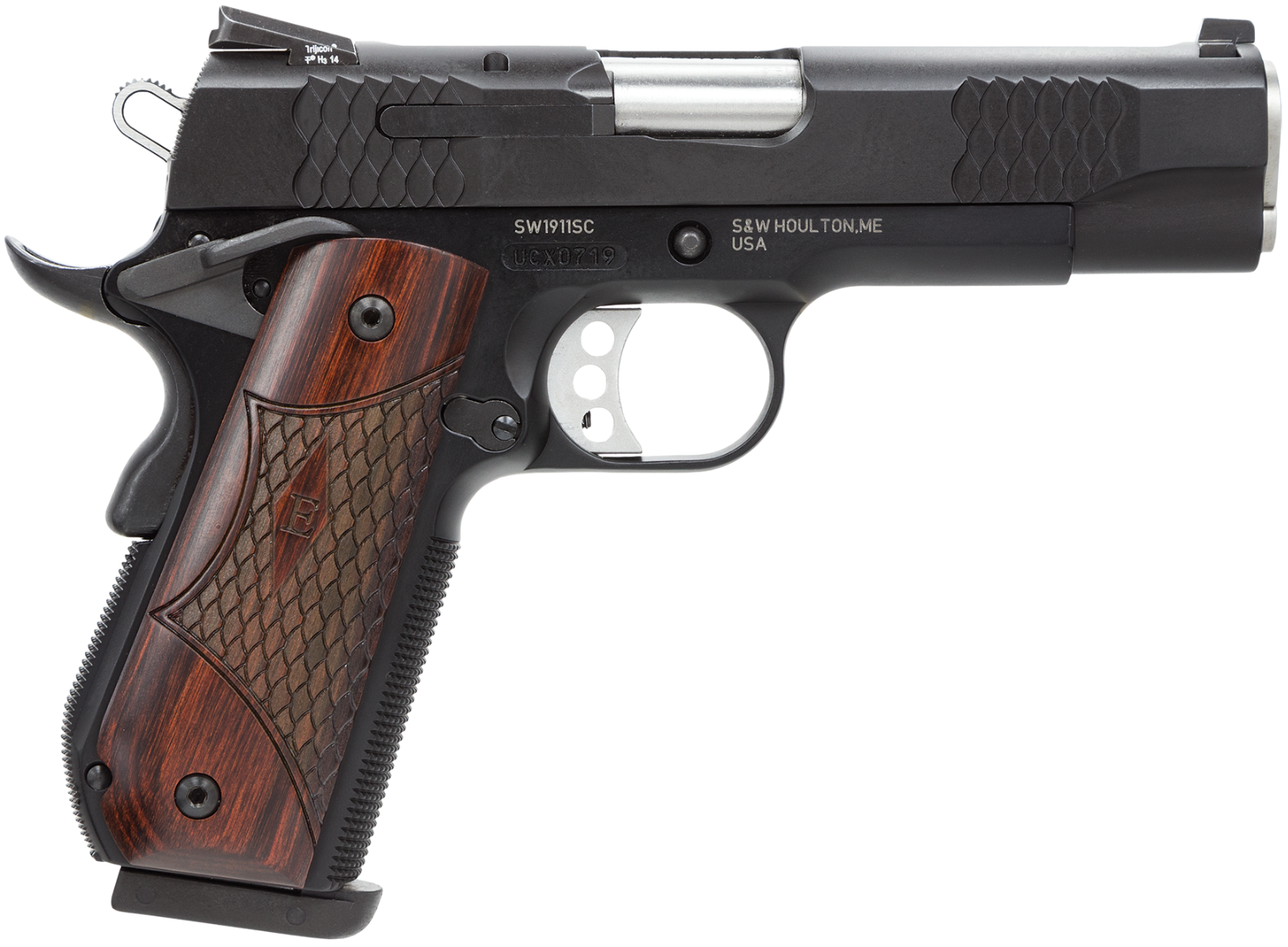 Smith &Wesson 1911 E-Series .45 ACP 4.25" Barrel 8-Rounds Night Sights