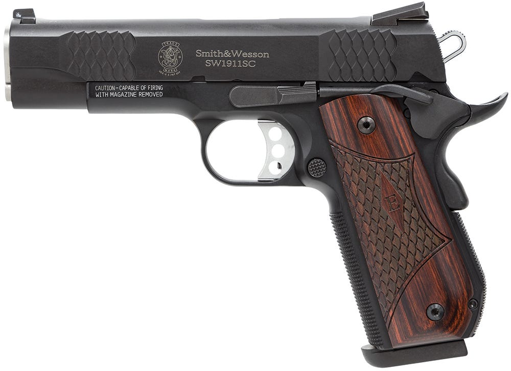 Smith &Wesson 1911 E-Series .45 ACP 4.25" Barrel 8-Rounds Night Sights - Image 2