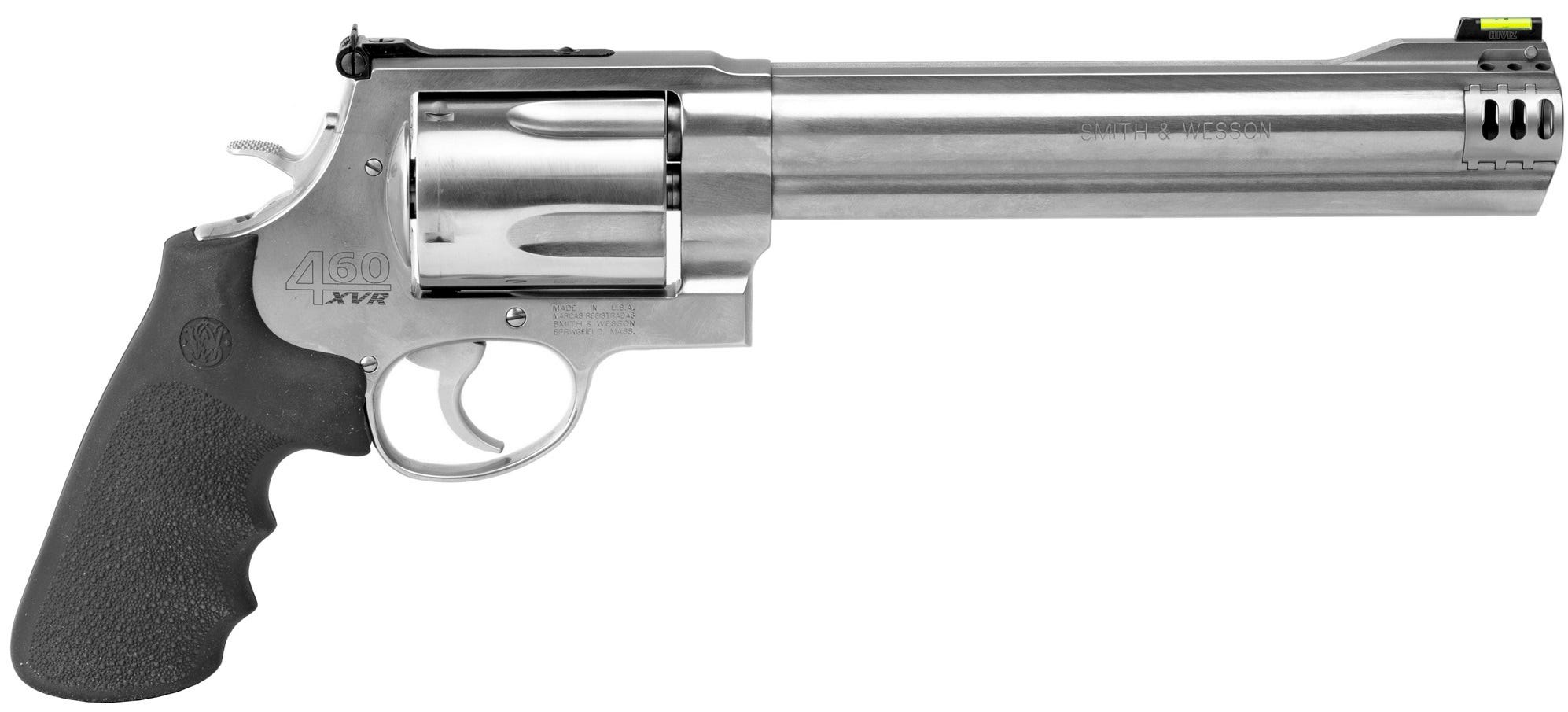 Smith and Wesson 460XVR Stainless .460 SW 8.38" Barrel 5-Rounds