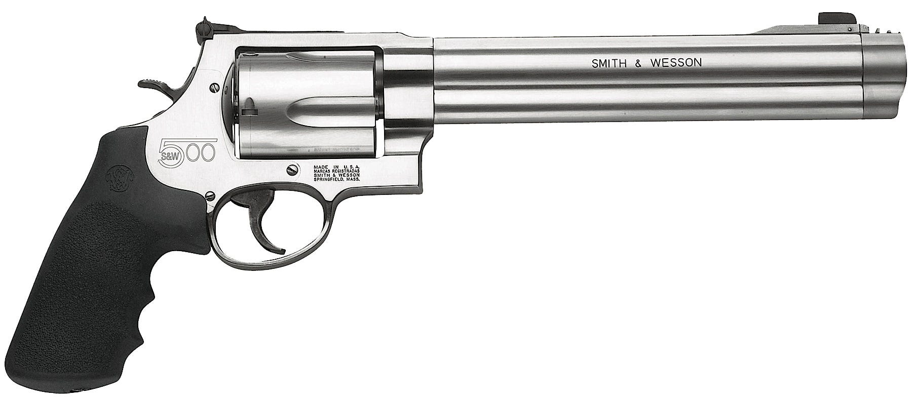 Smith and Wesson 500 Stainless .500 SW 8.375" Barrel 5-Rounds