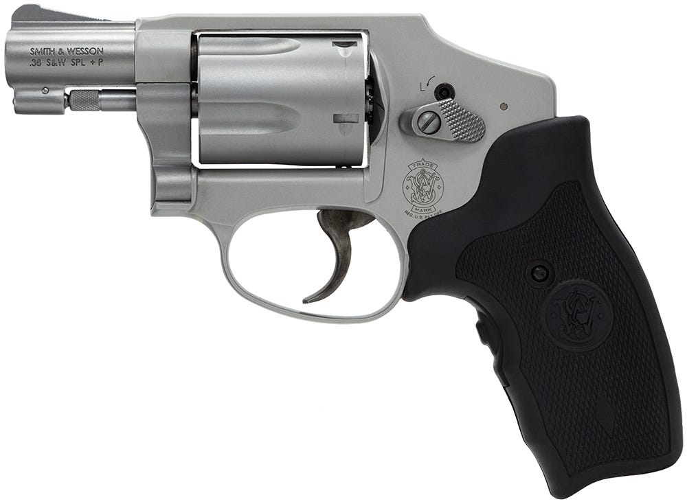 Smith and Wesson 642 Airweight Stainless .38 SPL 1.88" Barrel 5-Rounds Crimson Trace Laser - Image 2