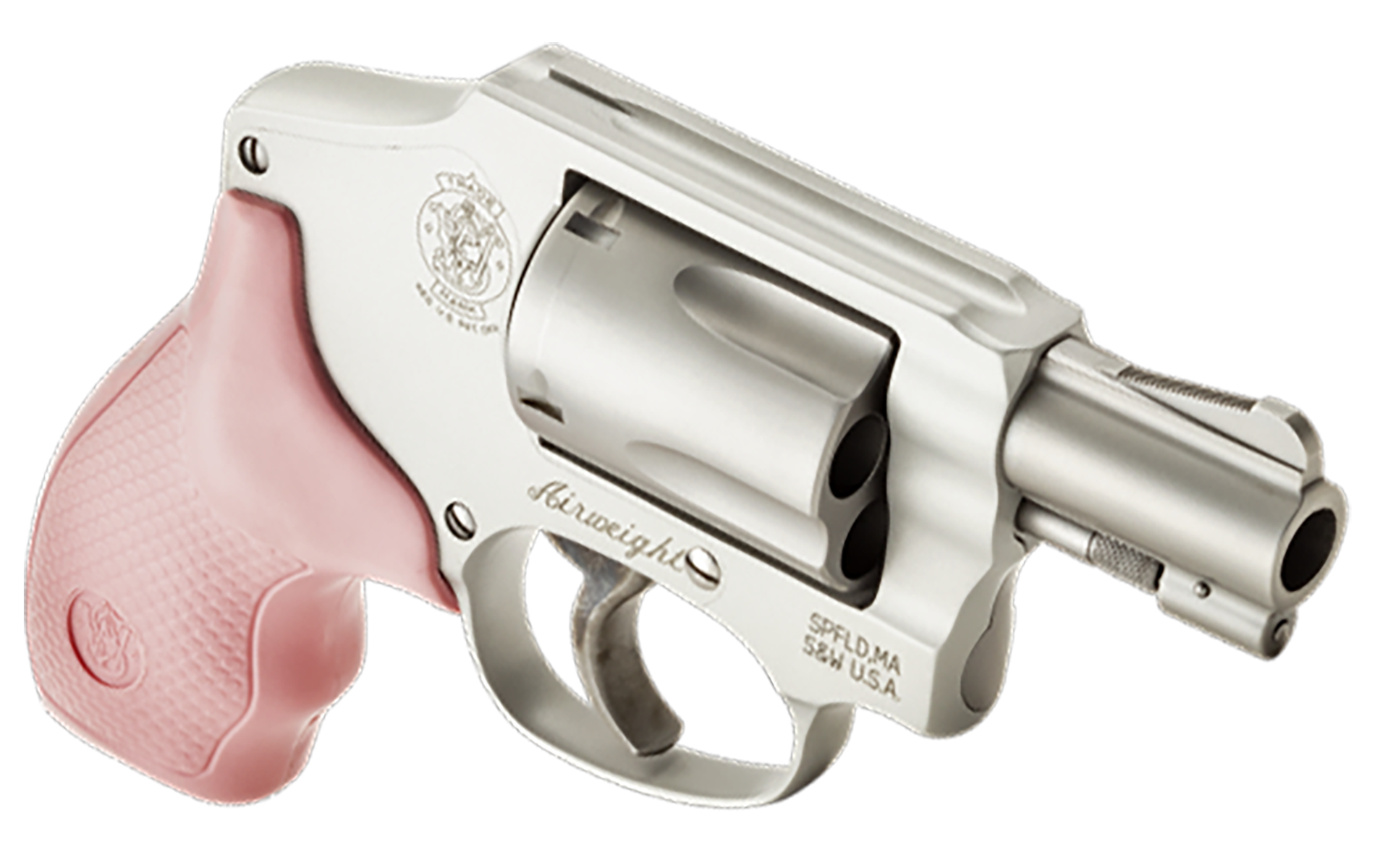 Smith and Wesson 642 Airweight Pink .38 Special +P 1.88" Barrel 5-Rounds - Image 3