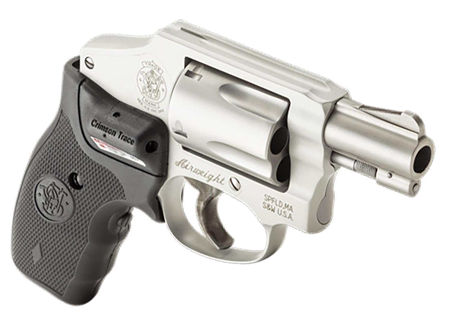 Smith and Wesson 642 Airweight Stainless .38 SPL 1.88" Barrel 5-Rounds Crimson Trace Laser - Image 4