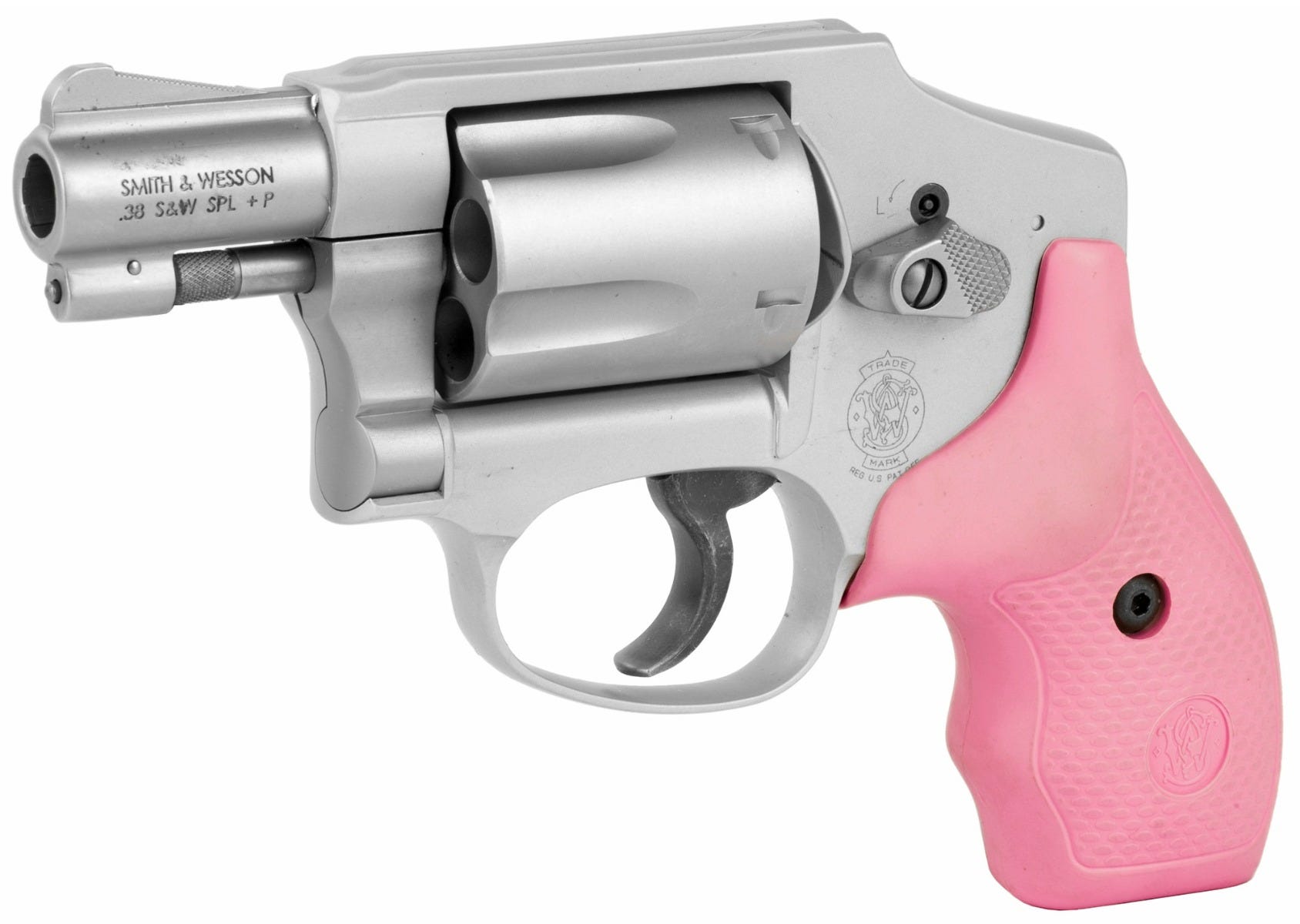 Smith and Wesson 642 Airweight Pink .38 Special +P 1.88" Barrel 5-Rounds - Image 4