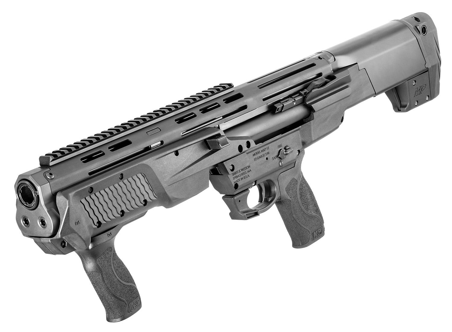 Smith and Wesson M&P12 Bullpup Pump Shotgun 12 GA 19" Barrel 3"-Chamber 6-Rounds - Image 3