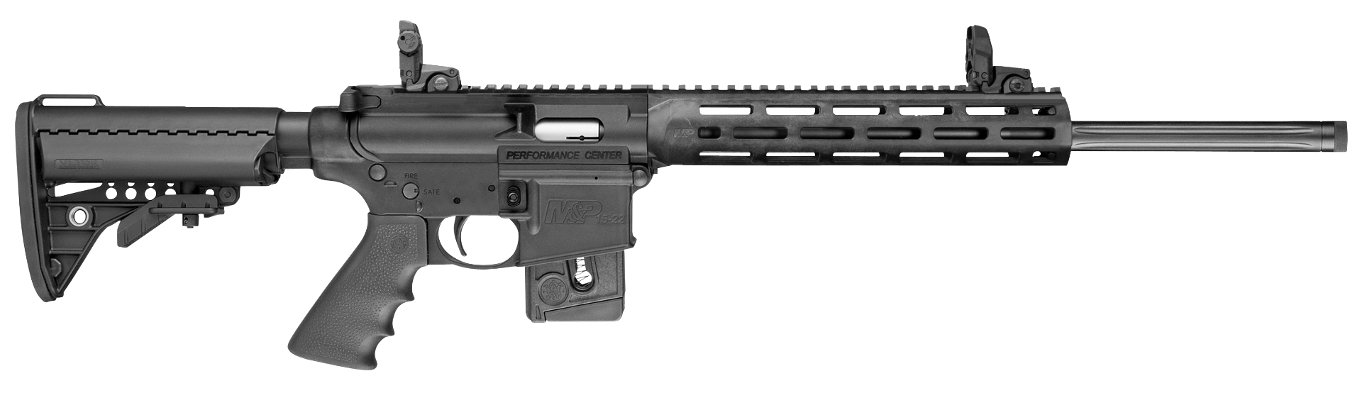 Smith and Wesson M&P15-22 Performance Center Sport .22 LR 18" Barrel 10-Rounds Slim Handguard