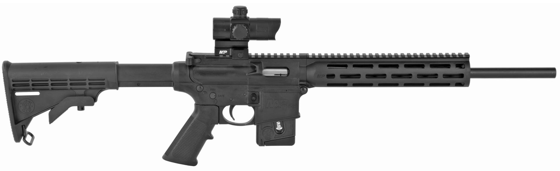 Smith and Wesson M&P15-22 Sport .22 LR 16.5" Barrel 10-Round Red/Green Dot Sight - Image 2
