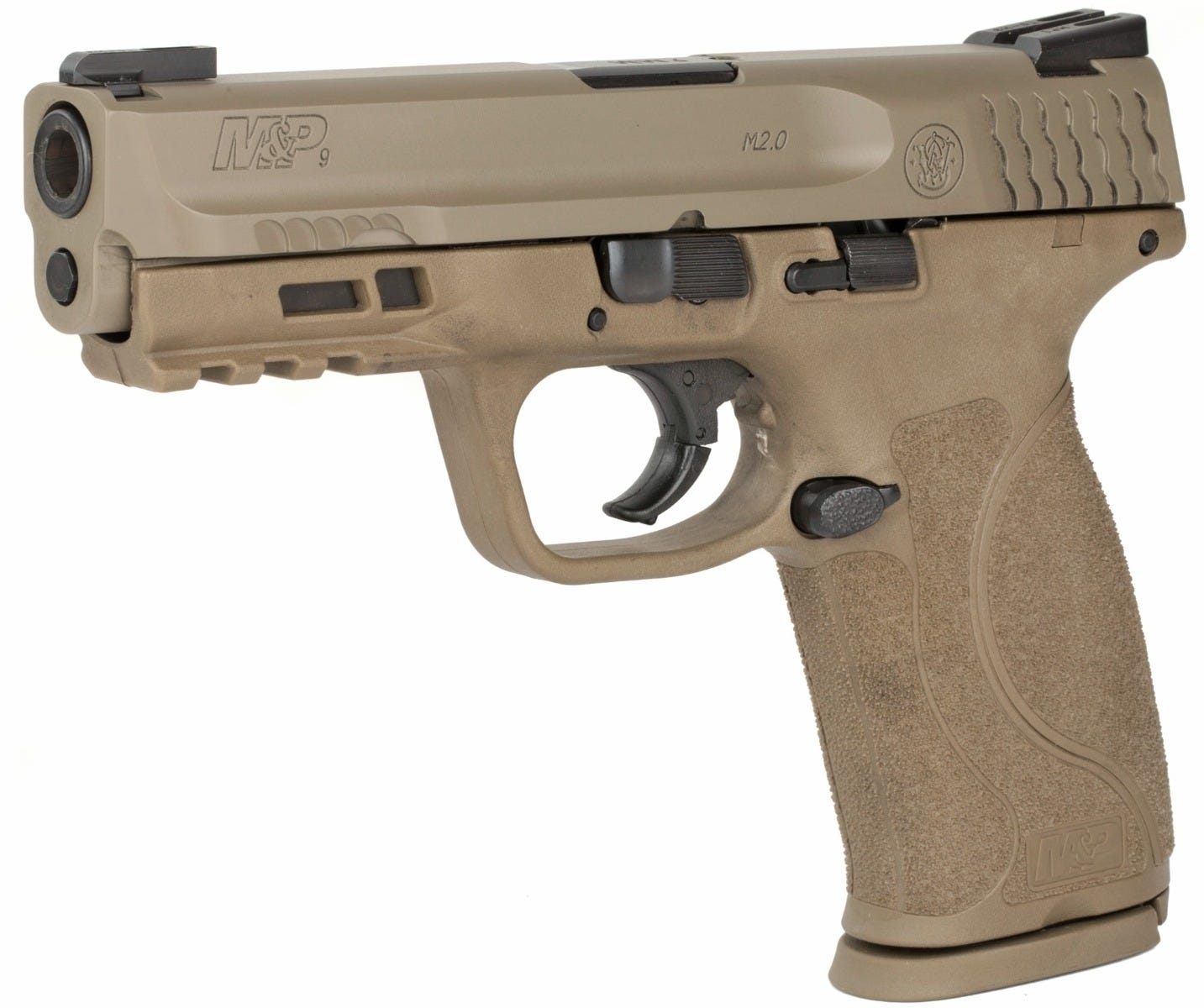 Smith and Wesson M&P M2.0 Flat Dark Earth 9mm 4.25" Barrel 17-Rounds - Image 3