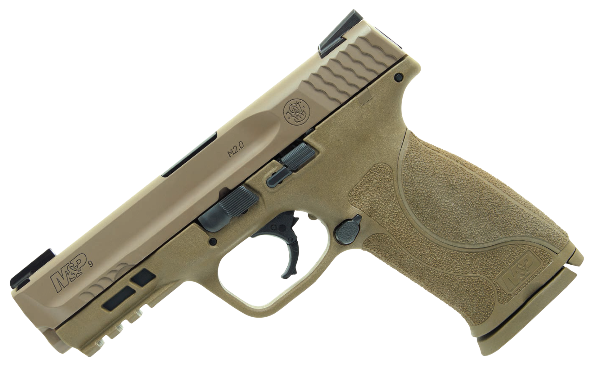Smith and Wesson M&P M2.0 Flat Dark Earth 9mm 4.25" Barrel 17-Rounds - Image 4