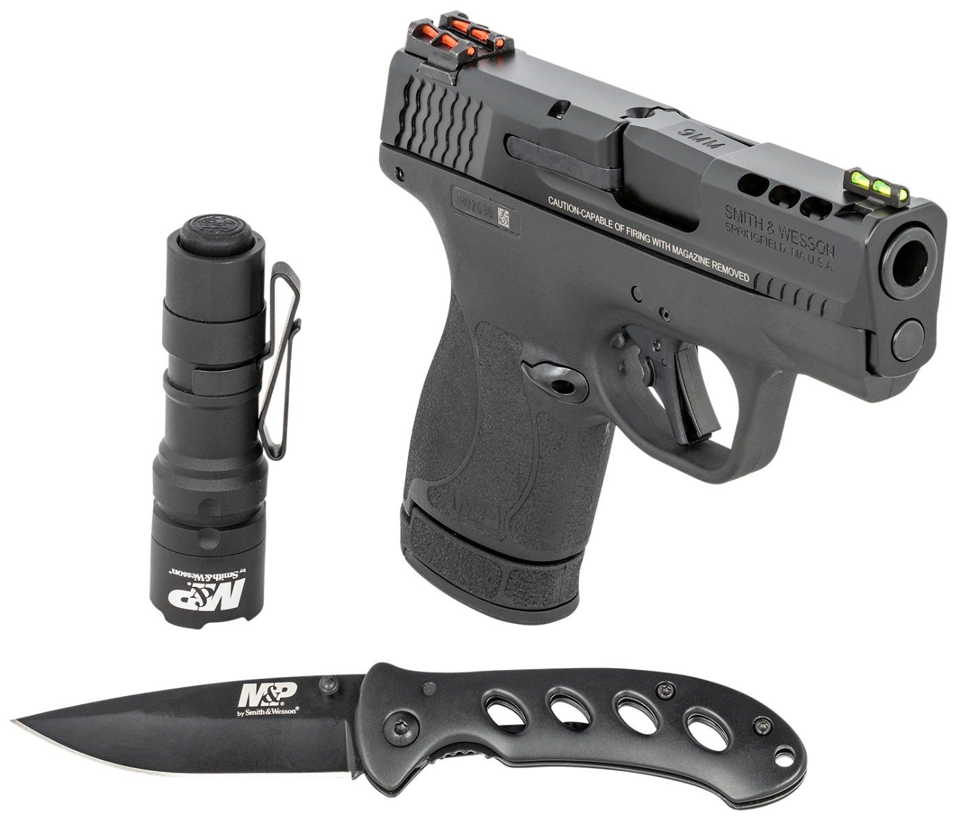 Smith & Wesson M&P Performance Center Shield Plus 9mm 3.1" Barrel 13-Rounds EDC Kit - Image 5