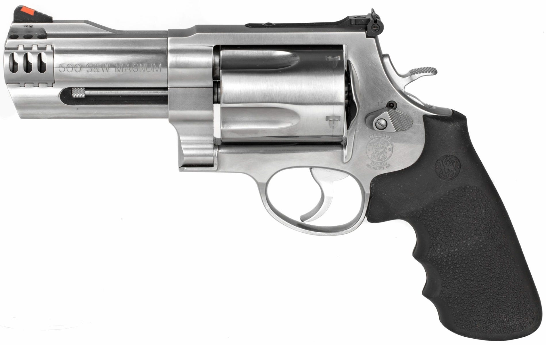 Smith and Wesson Model 500 Stainless .500 SW 4" Barrel 5-Rounds - Image 2