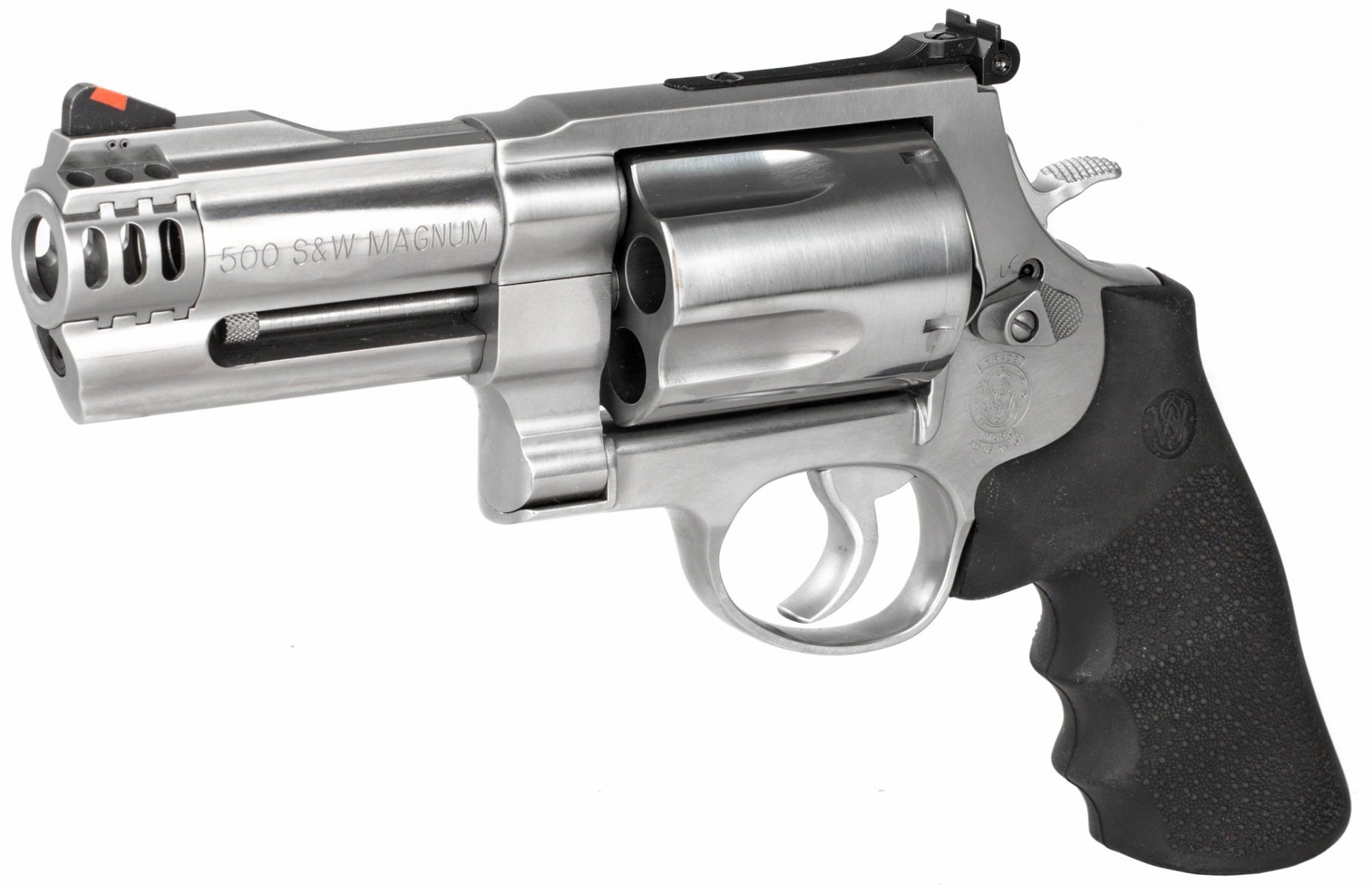 Smith and Wesson Model 500 Stainless .500 SW 4" Barrel 5-Rounds - Image 3