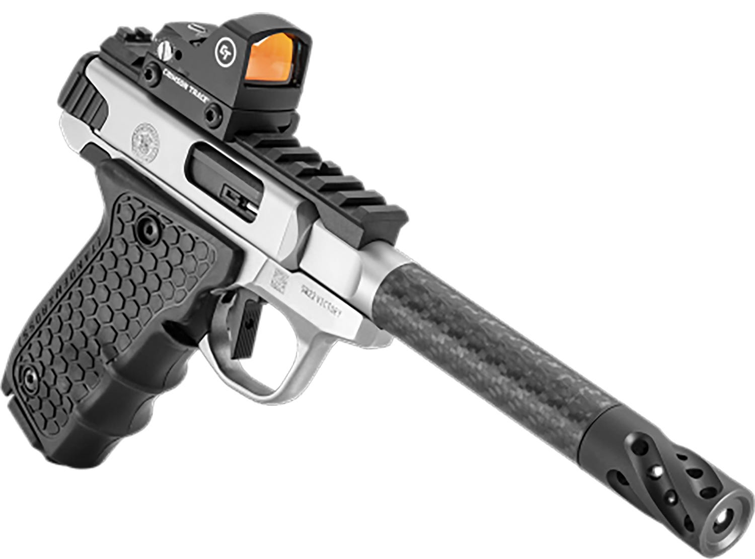 Smith and Wesson Performance Center SW Victory Target Stainless .22 LR 6" Barrel 10-Rounds Vortex Viper - Image 3