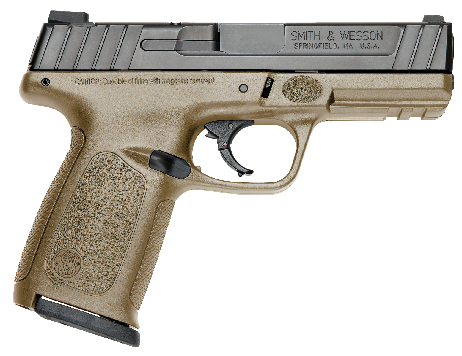 Smith & Wesson SD9 Black / Flat Dark Earth 9mm 4" Barrel 16-Rounds FS