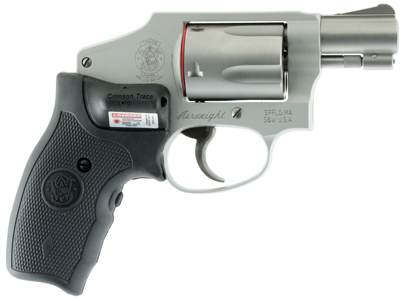 Smith and Wesson 642 Airweight Stainless .38 Special +P 1.88" Barrel 5-Rounds