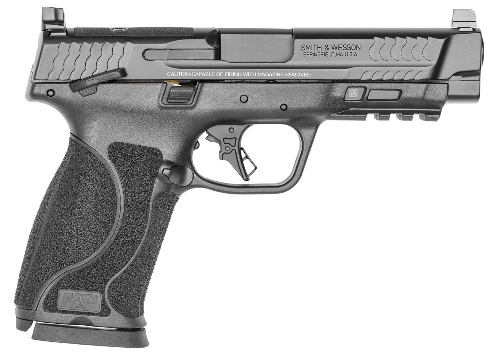 Smith and Wesson M&P M2.0 10mm 4.6" Barrel 15-Rounds Optics Ready