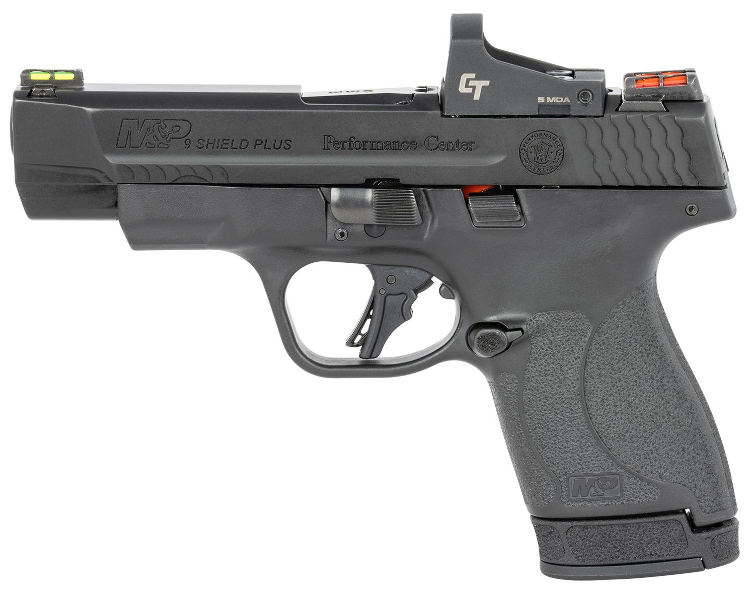 Smith and Wesson M&P Performance Center Shield Plus 9mm 4" Barrel 13-Rounds Crimson Trace Red Dot - Image 2