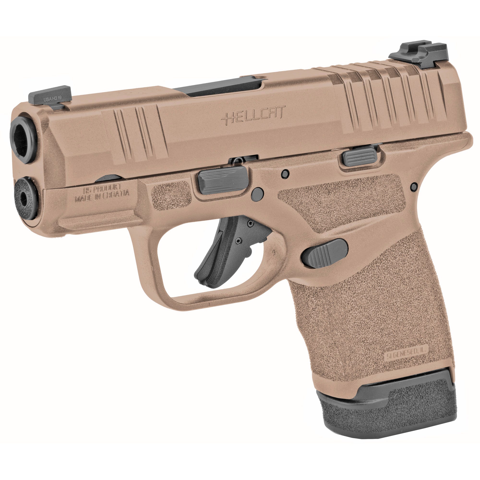 Springfield Armory Hellcat Micro-Compact Flat Dark Earth 9mm 3" Barrel 13-Rounds - Image 3