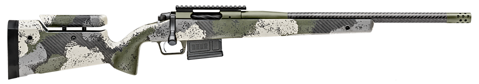 Springfield Armory 2020 WayPoint Evergreen Camo .308 Win 20" Barrel 5-Rounds M-LOK Stock