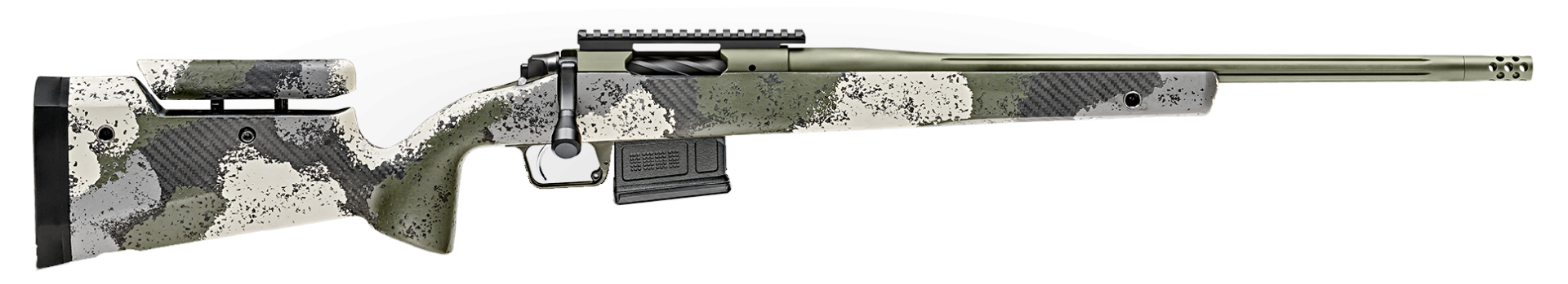 Springfield Armory 2020 WayPoint Evergreen Camo .308 Win 20" Barrel 5-Rounds Adjustable Cheek Comb