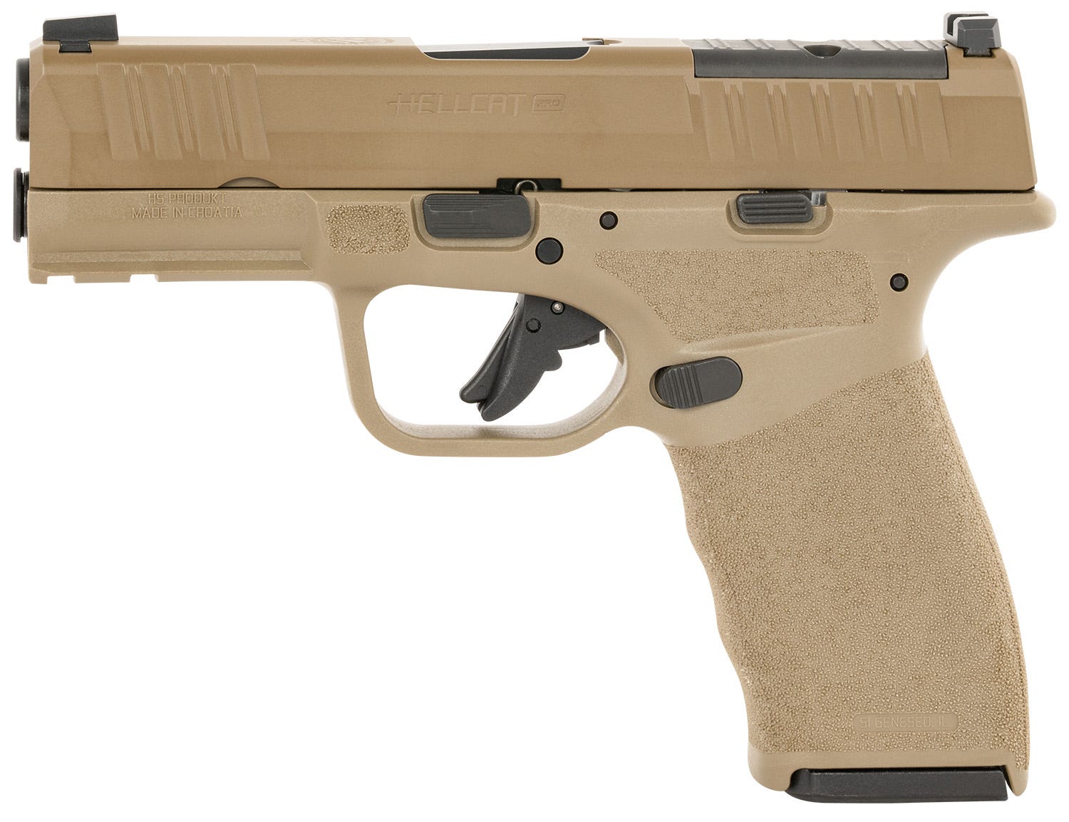 Springfield Armory Hellcat Pro OSP Desert FDE 9mm 3.7" Barrel 15-Rounds - Image 2