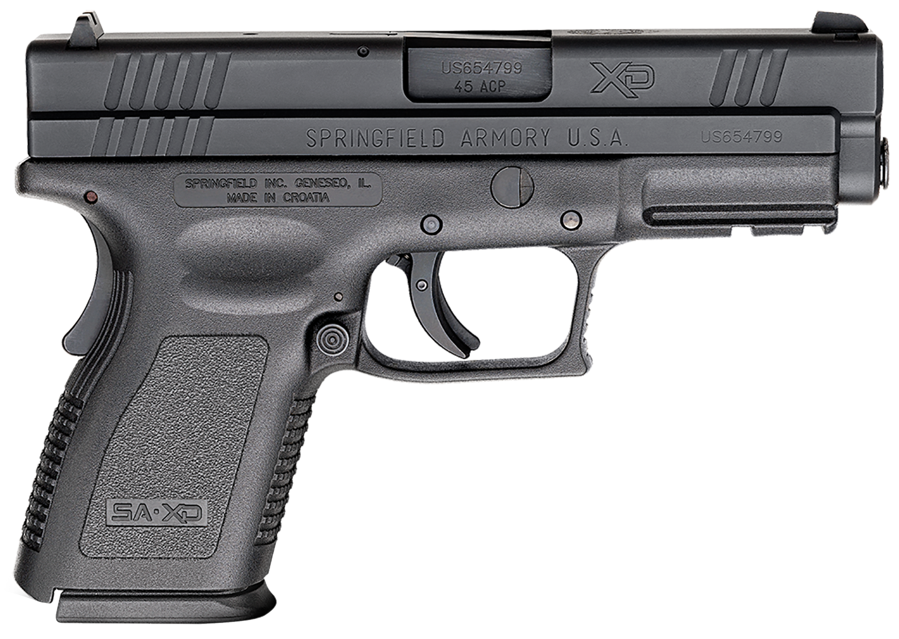 Springfield Armory XD45 Compact 45ACP 4" Barrel 10-Rounds