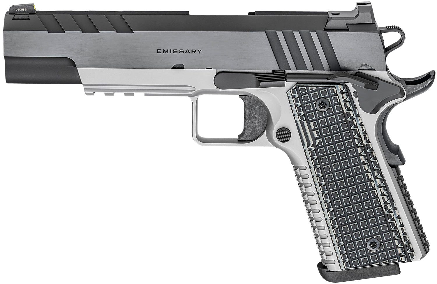 Springfield Armory Emissary Stainless 9mm 5" Barrel 8-Rounds - Image 2