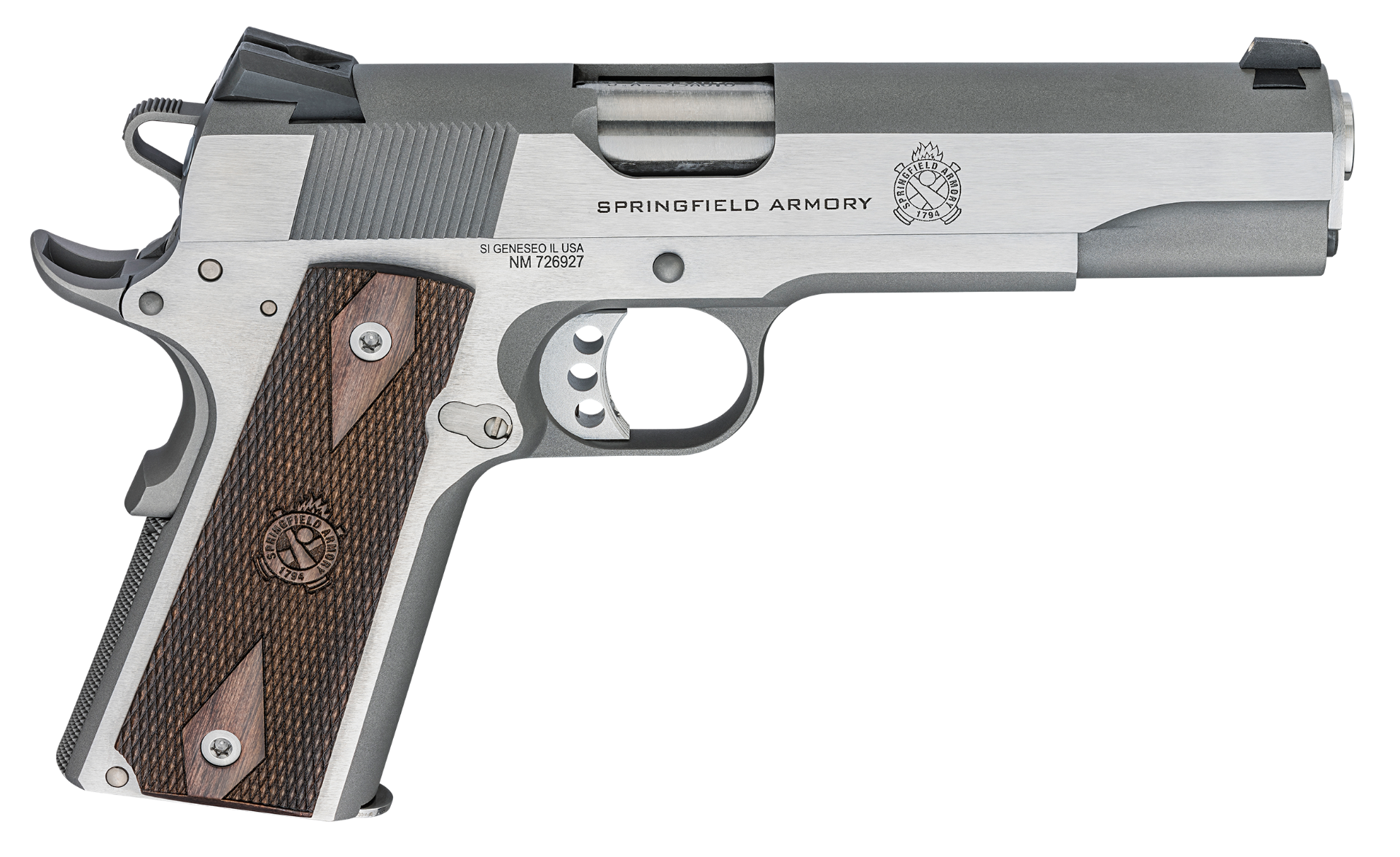 Springfield Armory Garrison Stainless .45 ACP 5" Barrel 7-Rounds Manual Safety