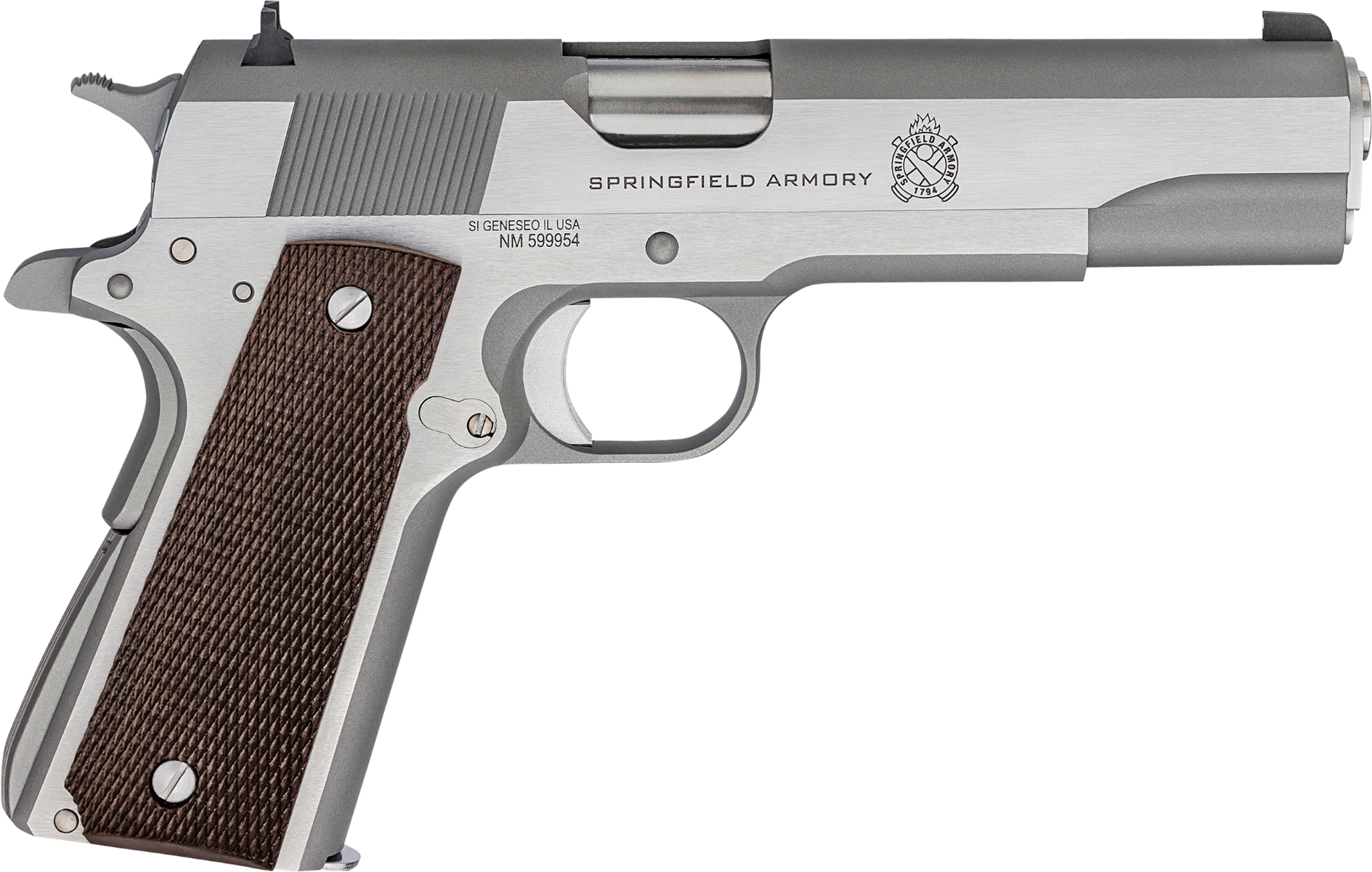 Springfield Armory Mil-Spec Defender Legacy Stainless .45 ACP 5" Barrel 7-Rounds