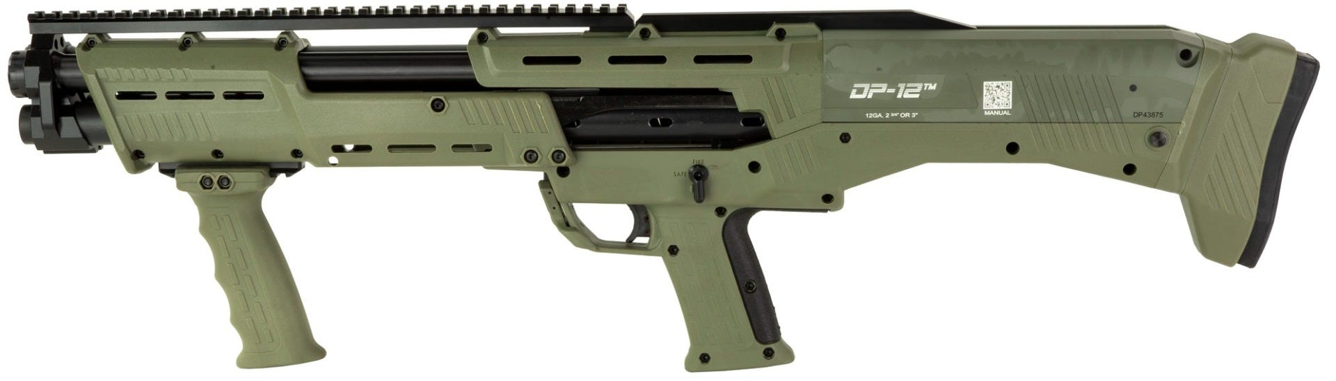 Standard Manufacturing DP-12 OD Green 12 GA 18.75" Barrel 14-Rounds - Image 2