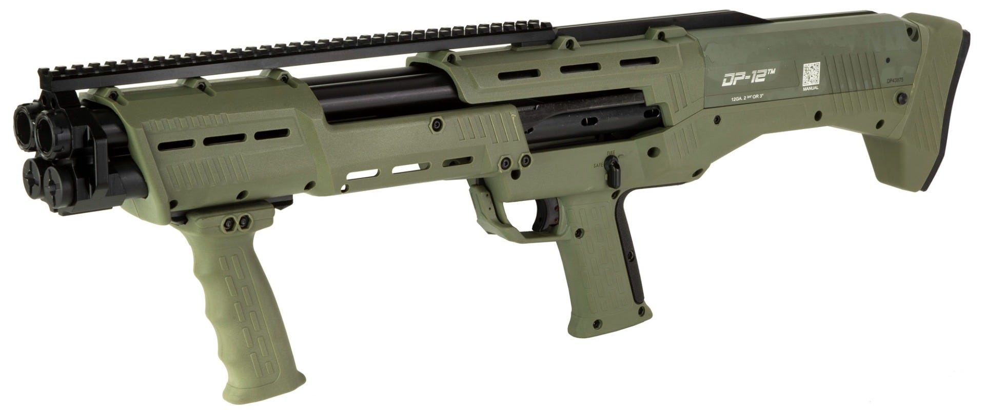 Standard Manufacturing DP-12 OD Green 12 GA 18.75" Barrel 14-Rounds - Image 3