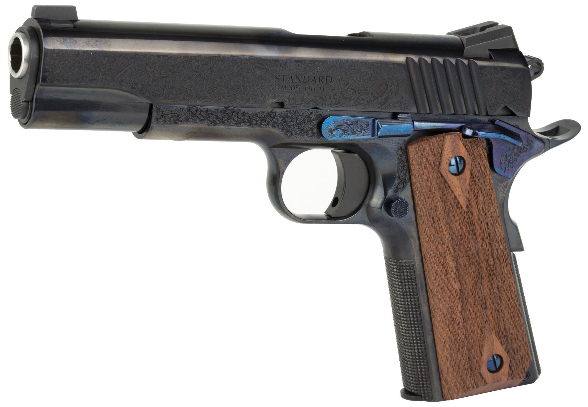 Standard Manufacturing STD 1911 .45 ACP 5" Barrel 7-Rounds Engraved - Image 3