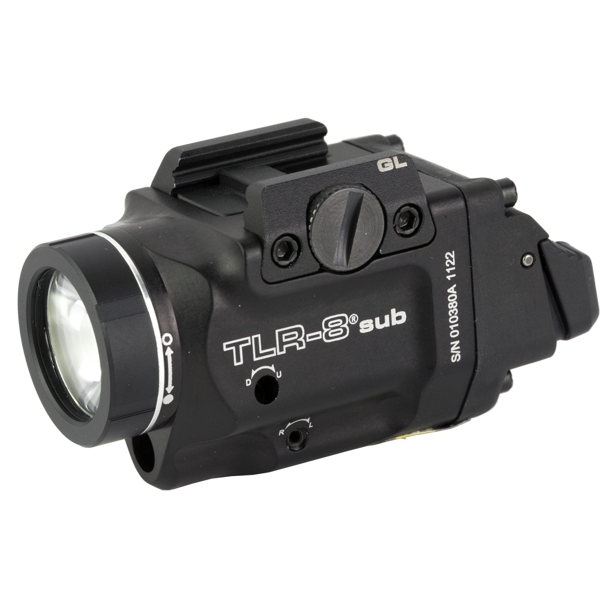 Streamlight TLR-8 Sub Ambidextrous 500-Lumens Red Laser for Glock 43 / 48
