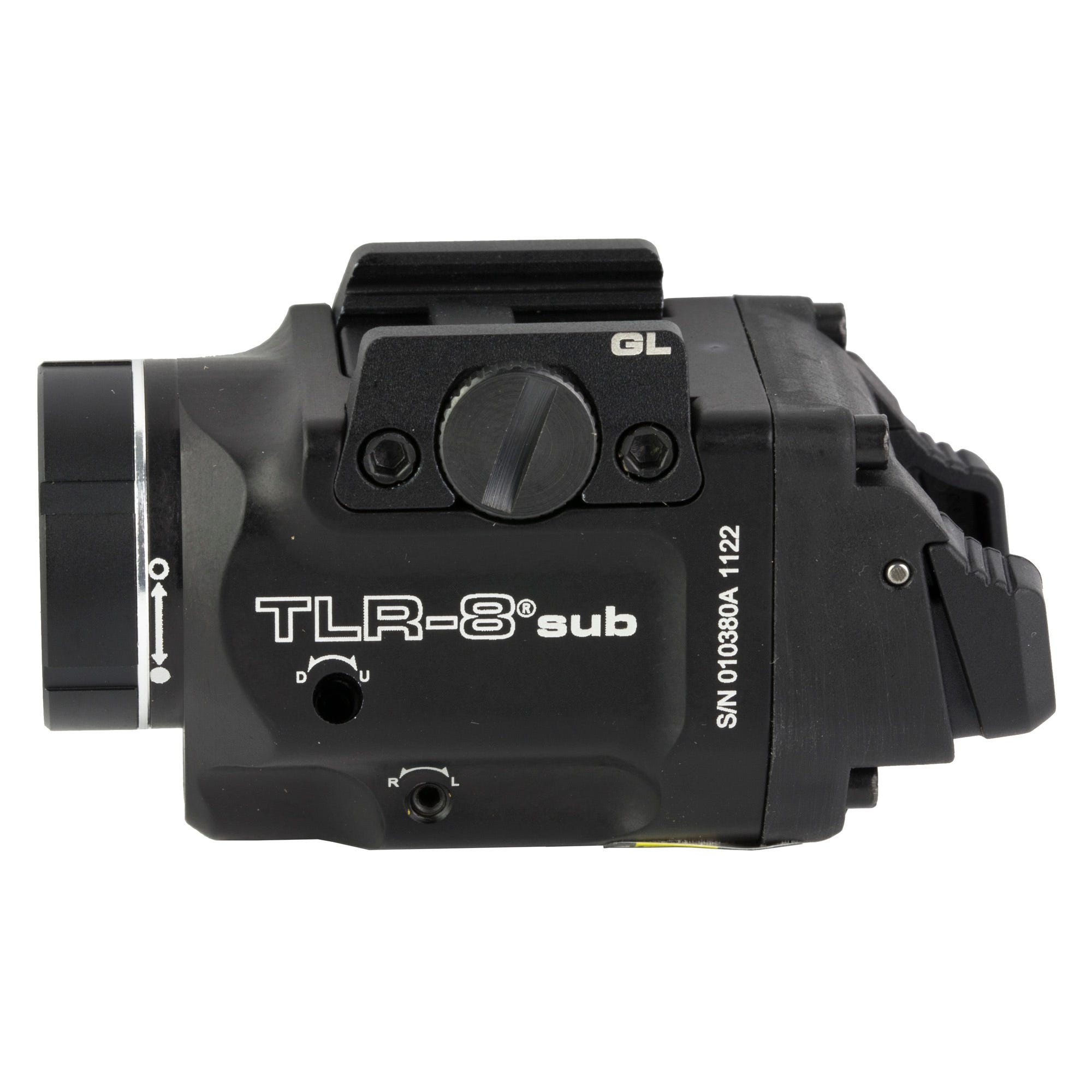 Streamlight TLR-8 Sub Ambidextrous 500-Lumens Red Laser for Glock 43 / 48 - Image 3