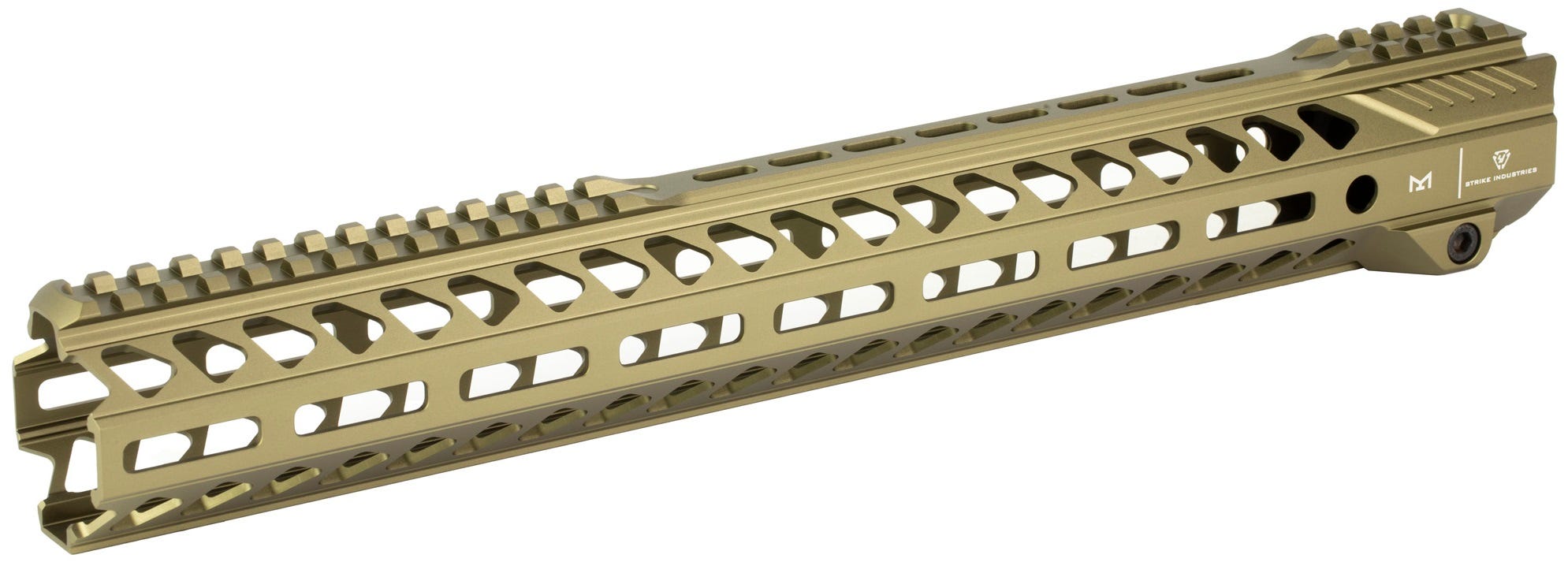 Strike Industries Strike Rail Flat Dark Earth 15.5" M-LOK for AR-15