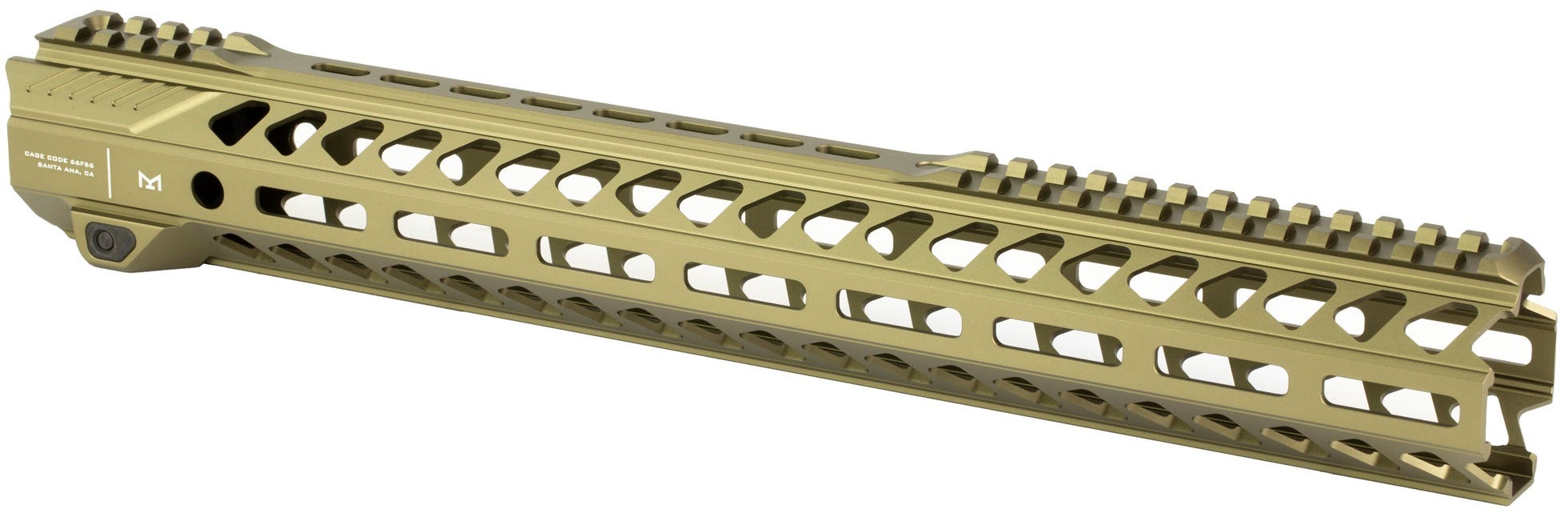 Strike Industries Strike Rail Flat Dark Earth 15.5" M-LOK for AR-15 - Image 2