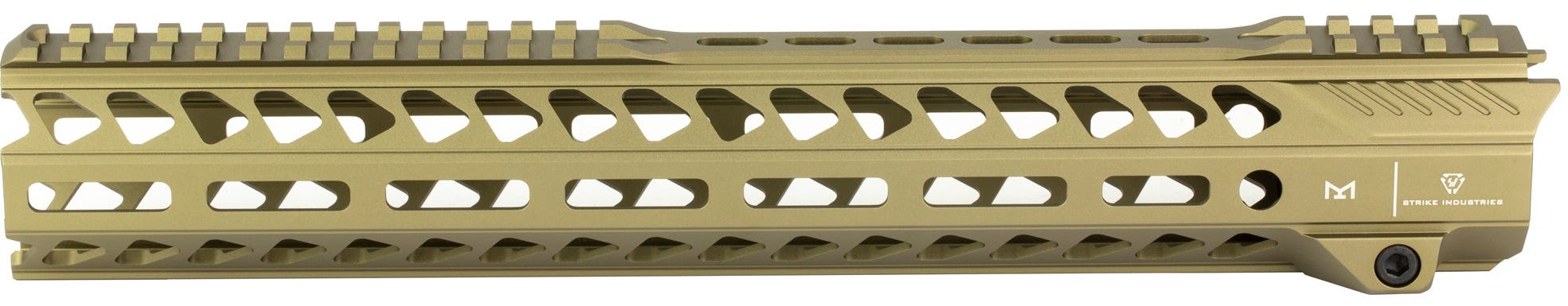 Strike Industries Strike Rail Flat Dark Earth 13.5" M-LOK for AR-15 - Image 3