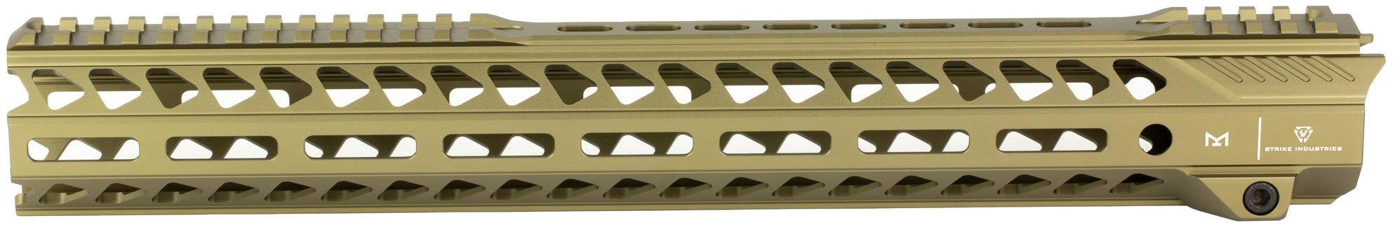 Strike Industries Strike Rail Flat Dark Earth 15.5" M-LOK for AR-15 - Image 3
