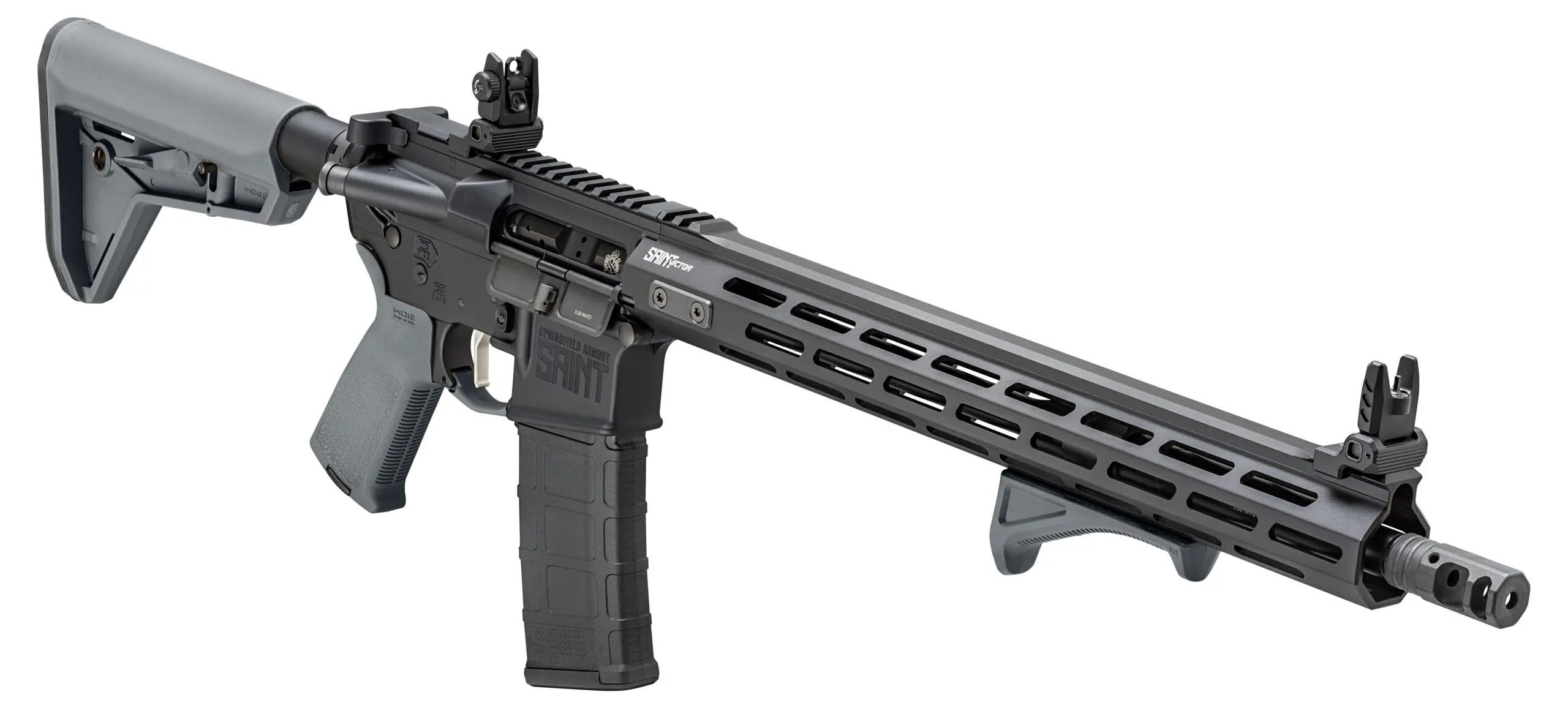 Springfield Armory Saint Victor Black / Grey 5.56 / .223 Rem 16" Barrel 10-Rounds - Image 4