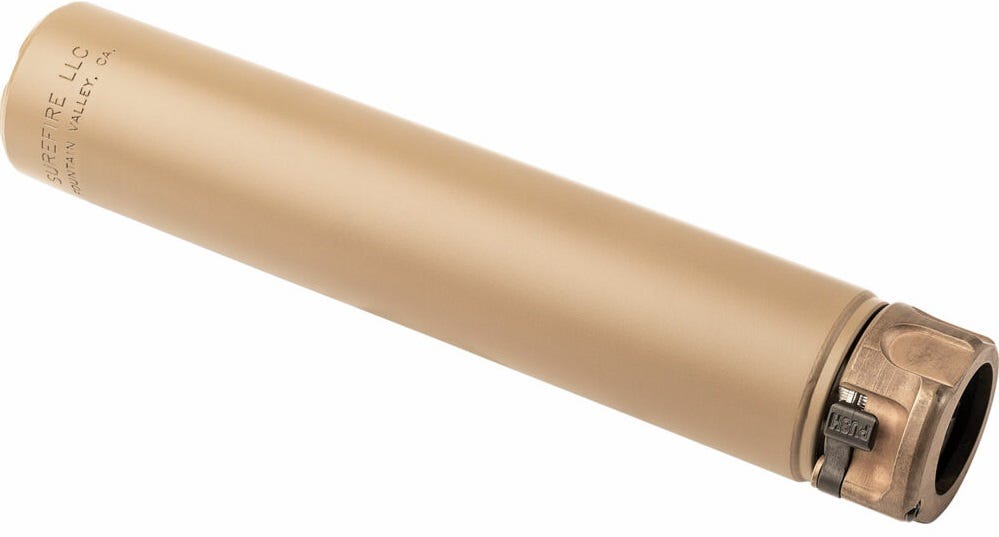 Surefire SOCOM762 Ti2 Suppressor Flat Dark Earth 7.62mm - Image 2